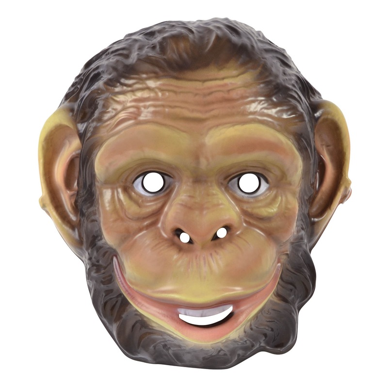 Chimpanzee monkey mask