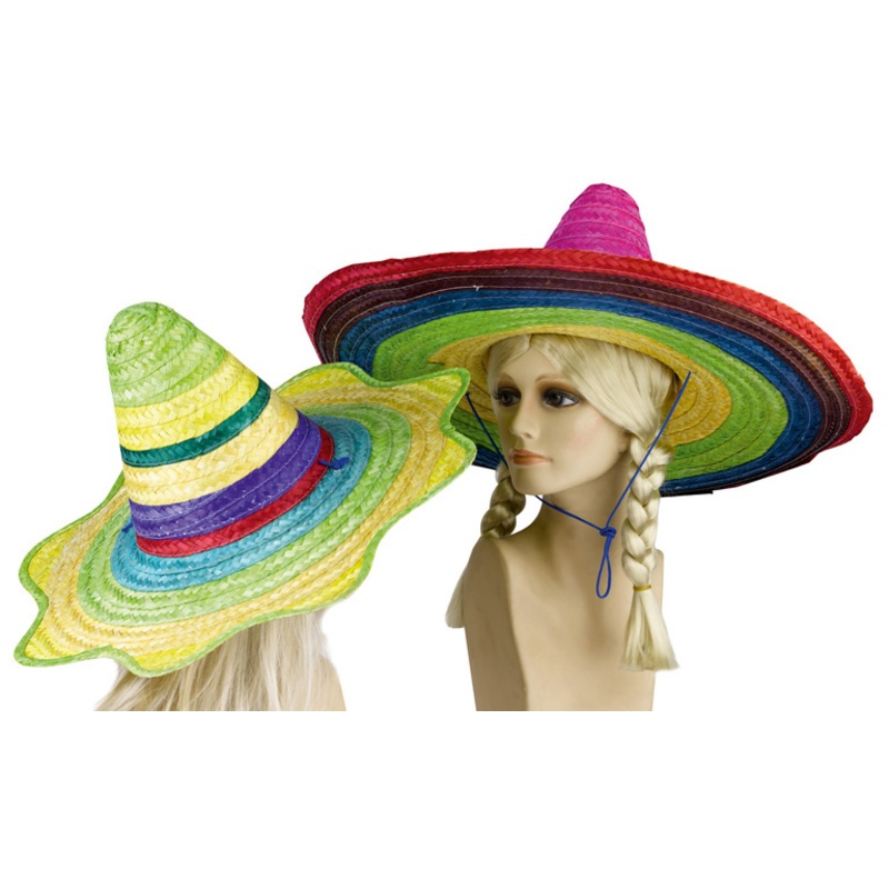 Girls fiesta straw hat hen party