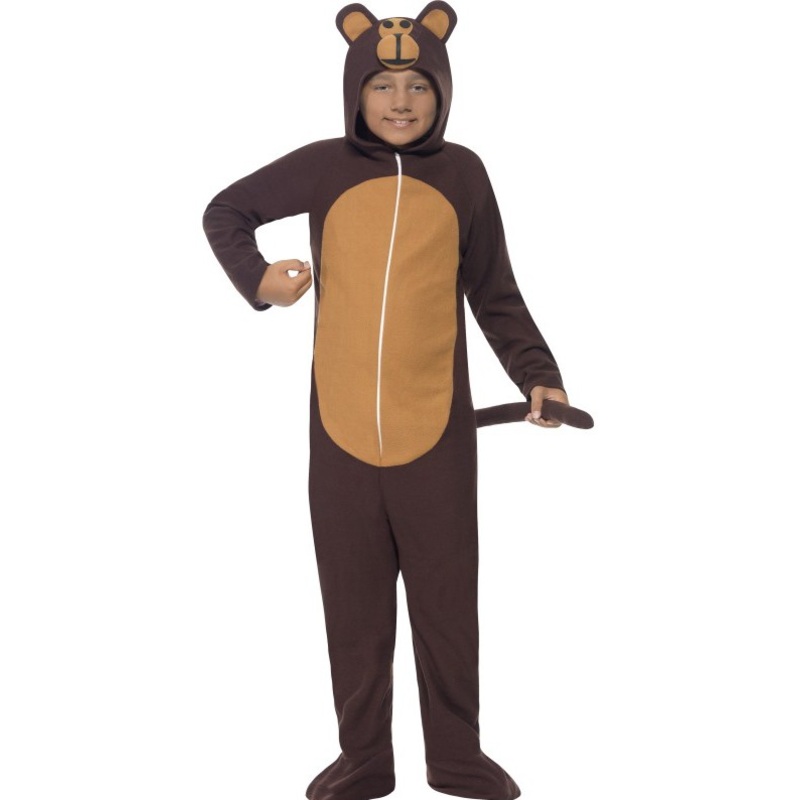 Little monkey full body costume for kids