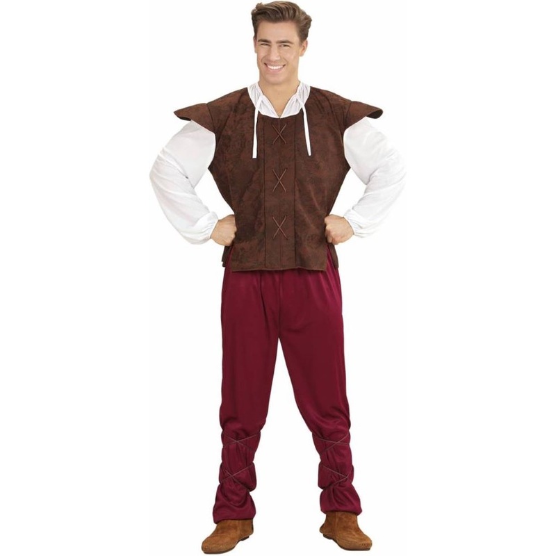 Medieval innkeeper men's costume S