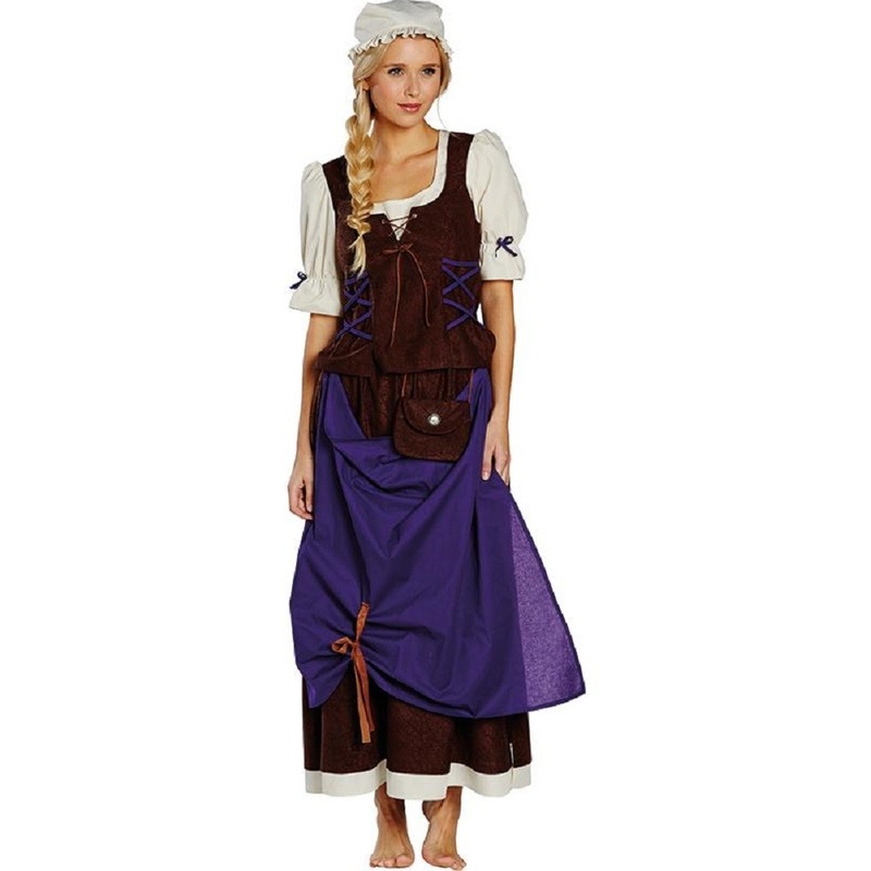 Medieval maid women's costume 36