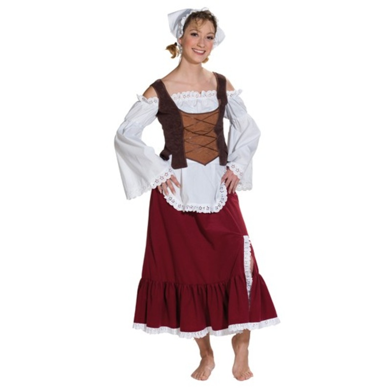 Medieval market woman costume 36