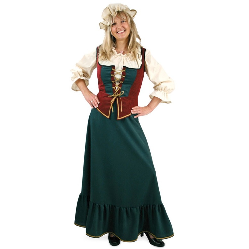 Medieval market woman Marielle costume 38