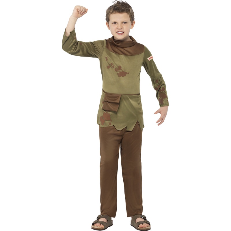 Medieval peasant boy child costume