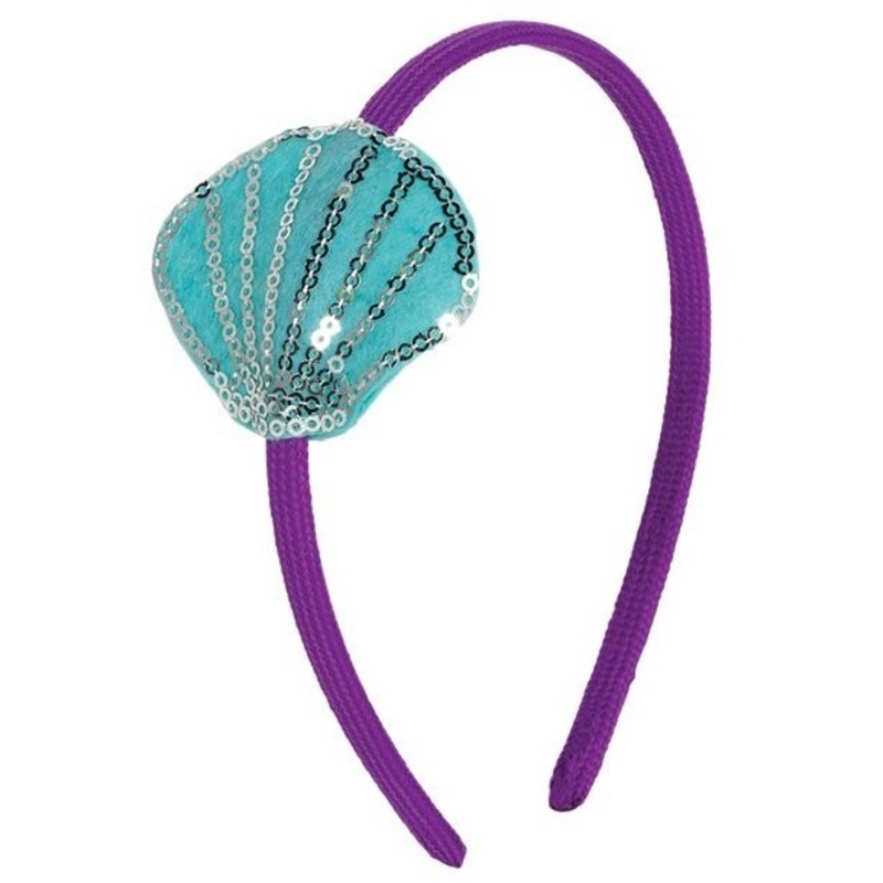 Mermaid headband with shell