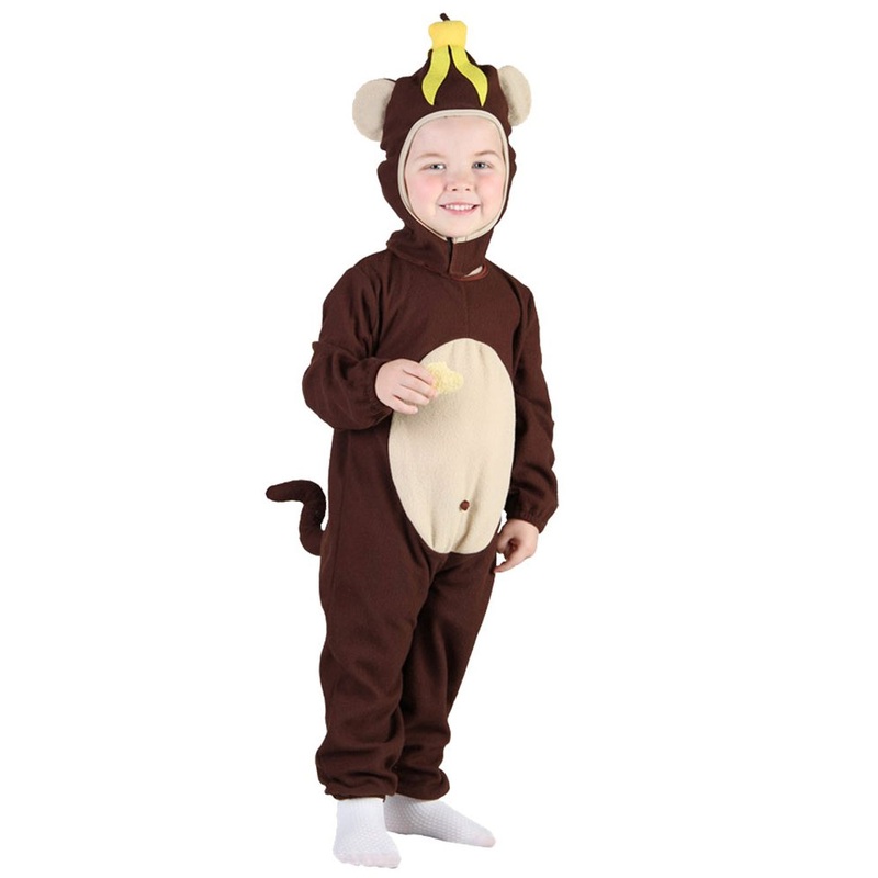 Mini monkey child costume