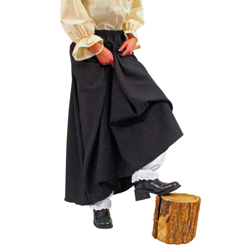 Old women witch skirt black M