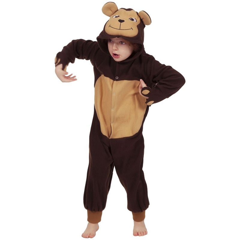 Plush monkey Bonjo child costume 104