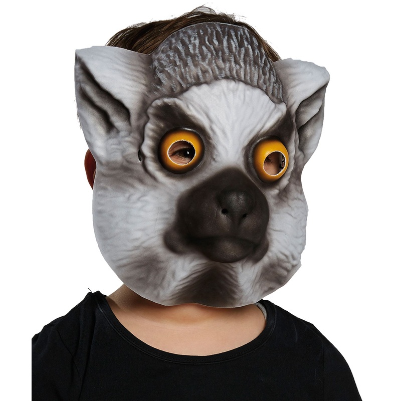 Realistic lemur mask for kids