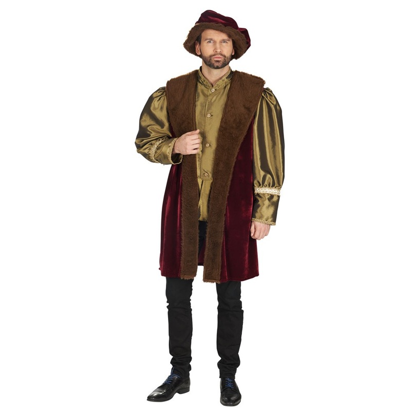 Renaissance nobleman men's costume 50-52