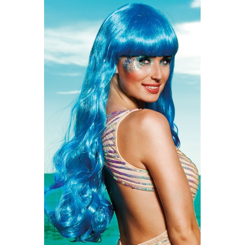 Sina the sea beauty wig blue