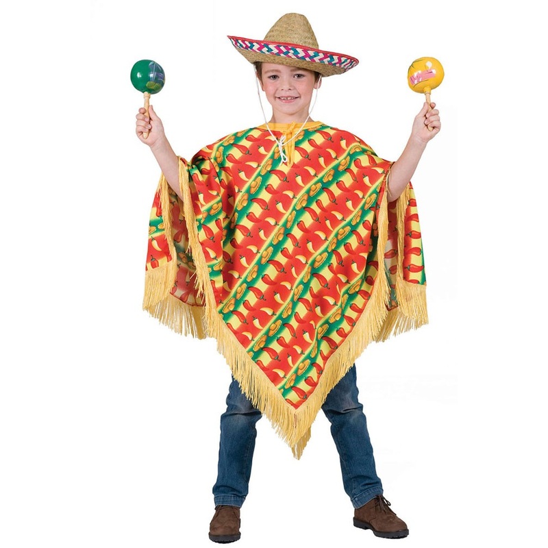 Spicy chili poncho for kids 116