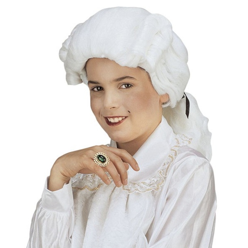 Baroque nobleman child wig