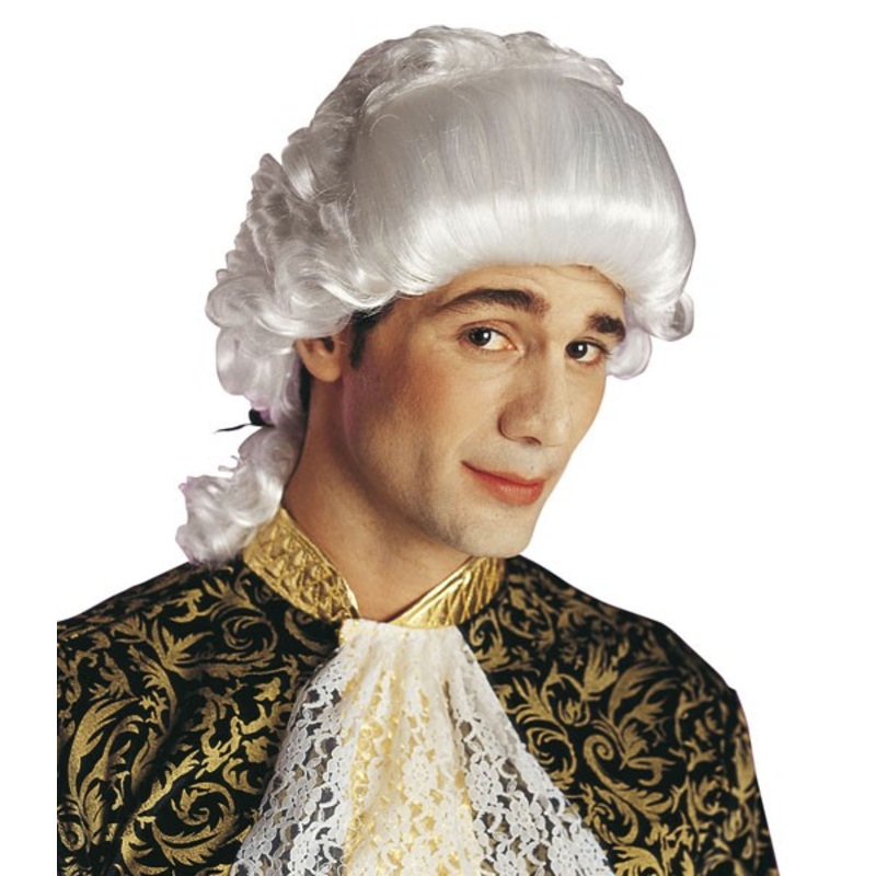 Bastien baroque wig in white