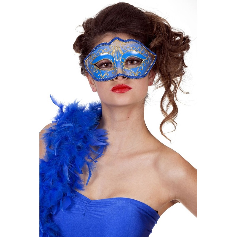 Contessa Maribella Eye Mask Blue