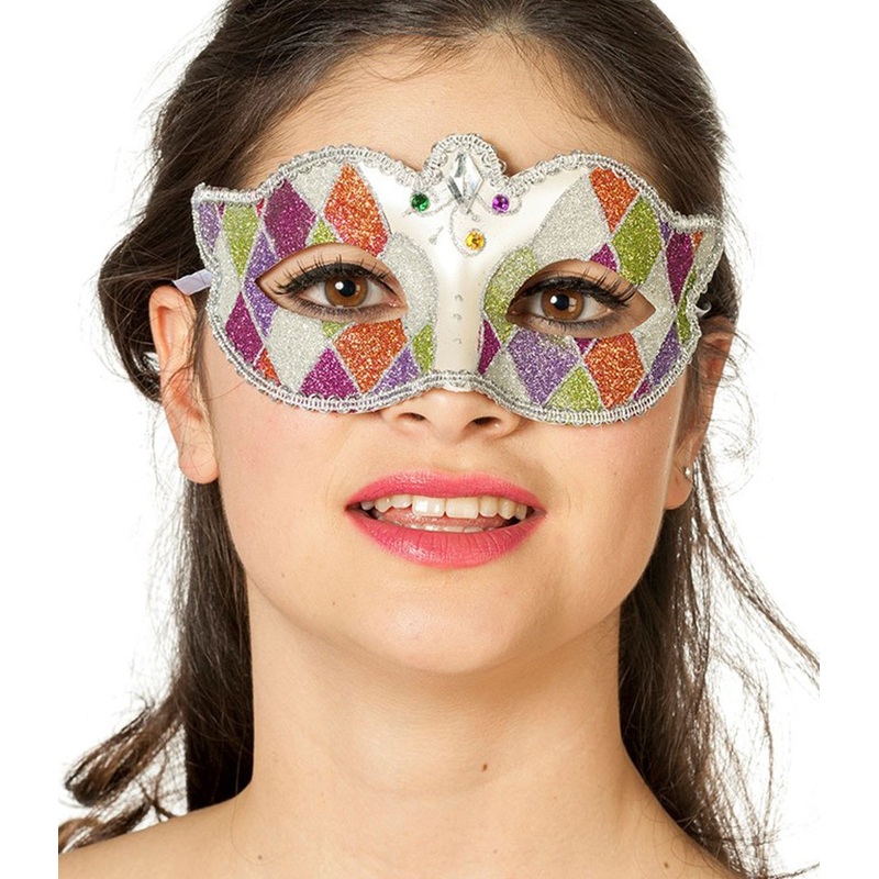 Elegant diamond eye mask