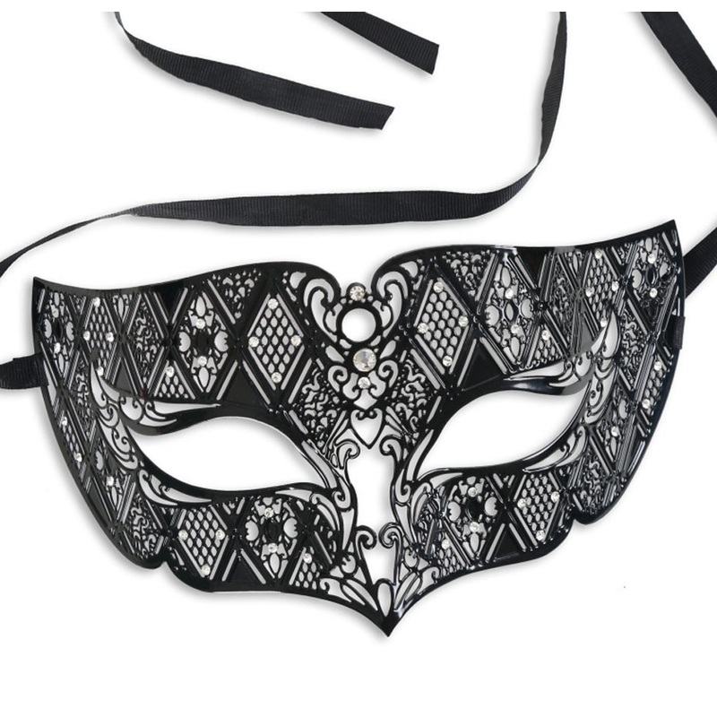 Elegant gem eye mask