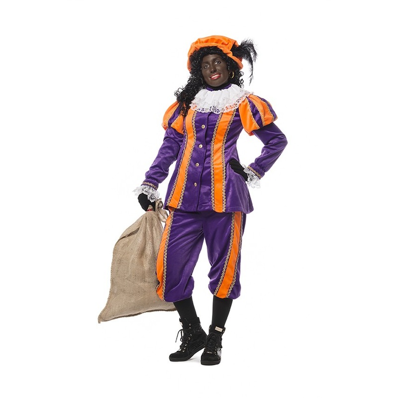 Gardana guardsman costume in purple and orange 36-38