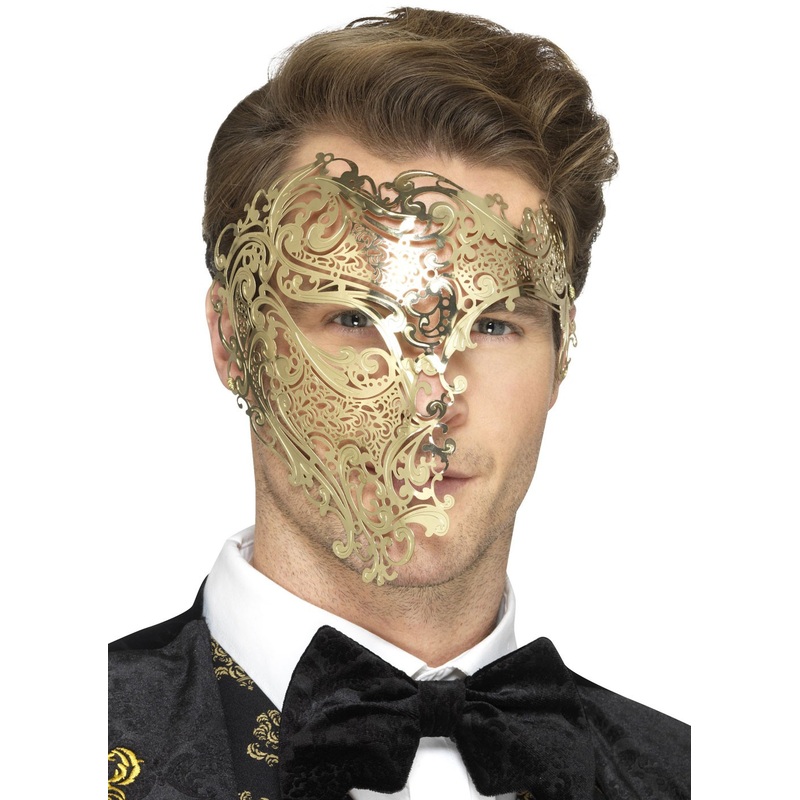 Gold ornate Phantom Mask Orlando