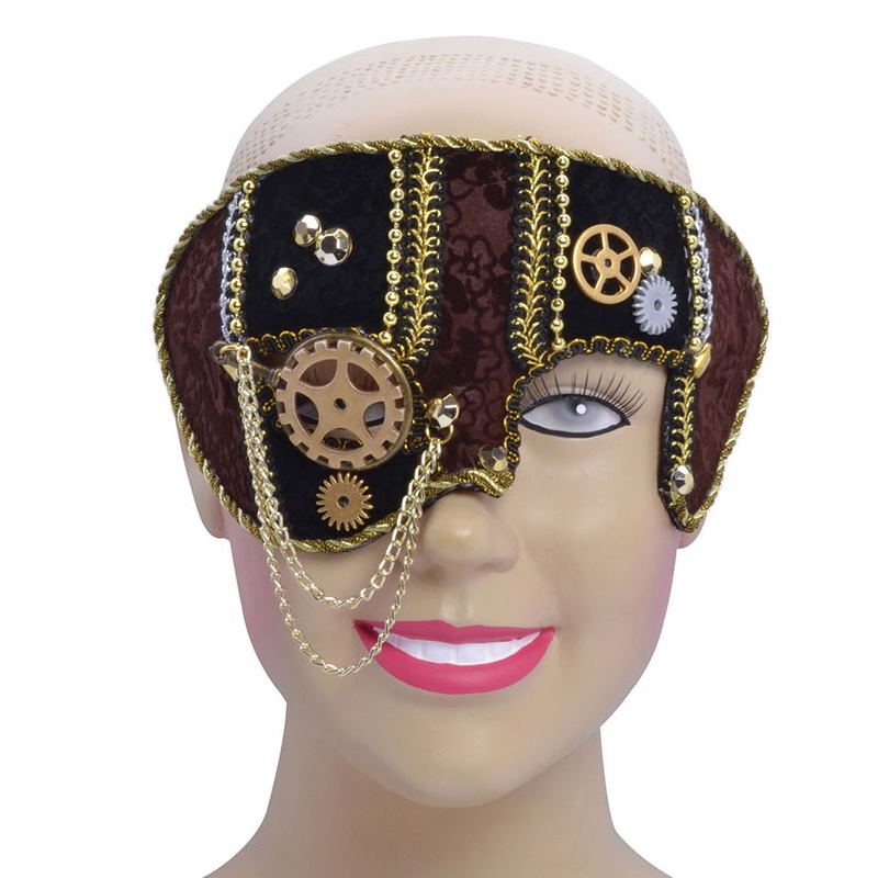 Nostalgic men's steampunk mask