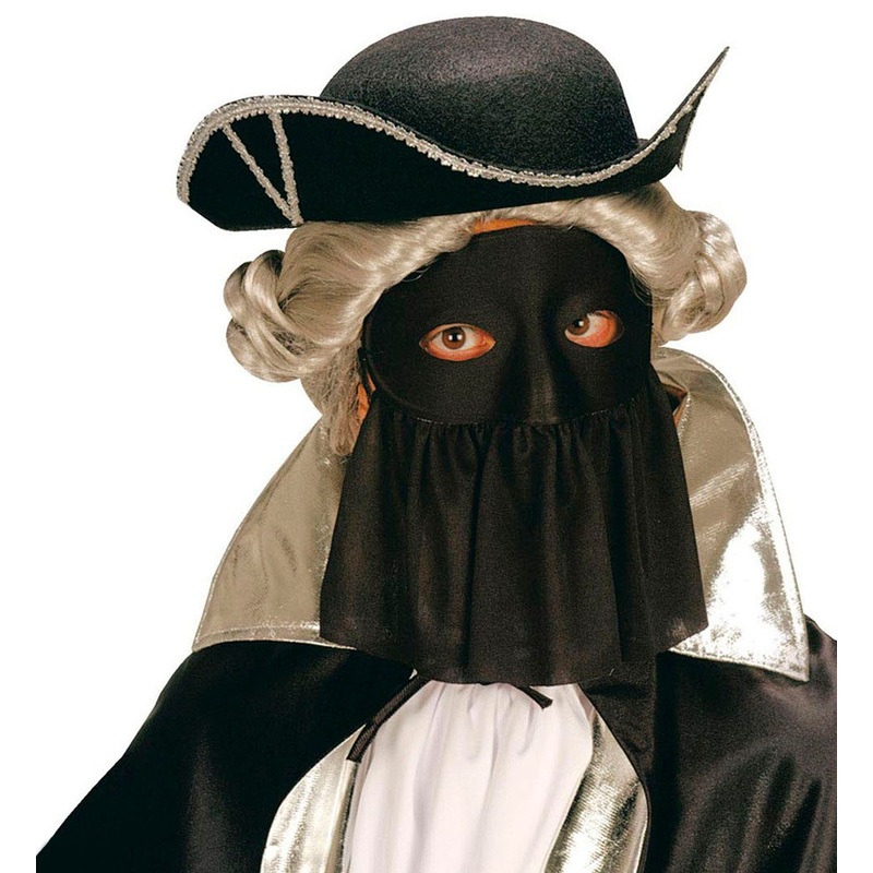 Veil eye mask black