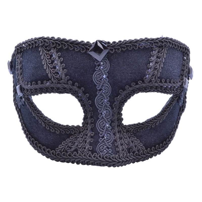 Venetian eye mask black