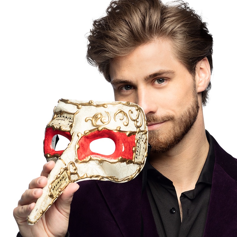 Venetian Luccio beak mask