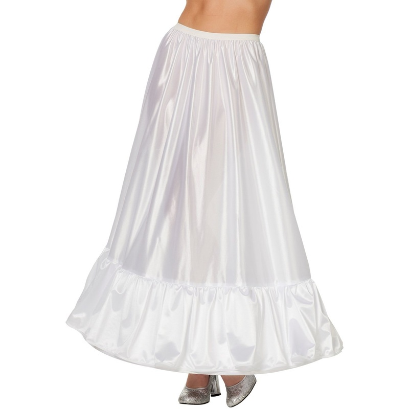 White hoop skirt women 36