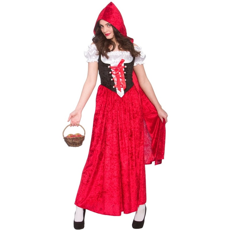 Adorable Little Red Riding Hood ladies costume XS