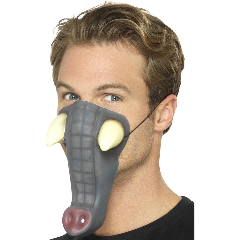 Elephant trunk mask
