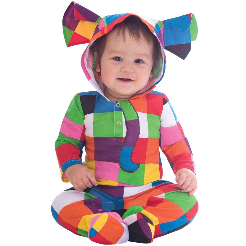 Elmar the elephant baby costume