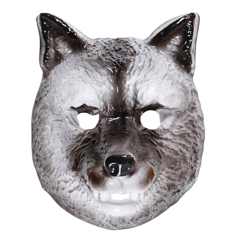 Evil wolf mask for kids