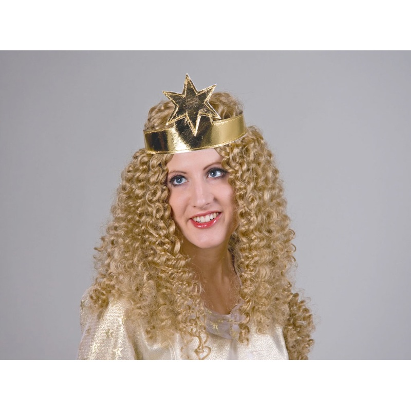 Heavenly star headband made of gold foil