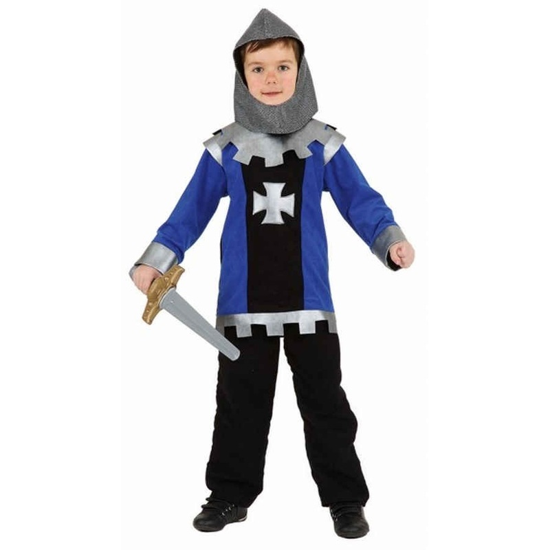 Knight Glen Child Costume Blue 128