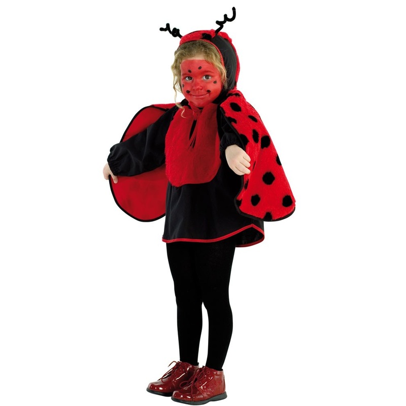 Ladybug Child Costume Flecki 92