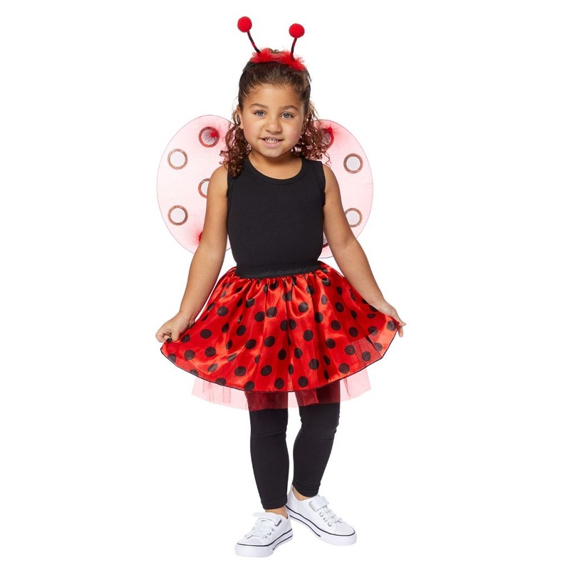 Ladybug costume set for girls
