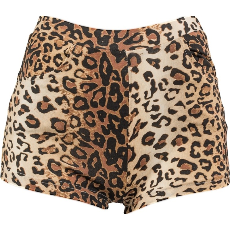 Leopard hot pants S-M