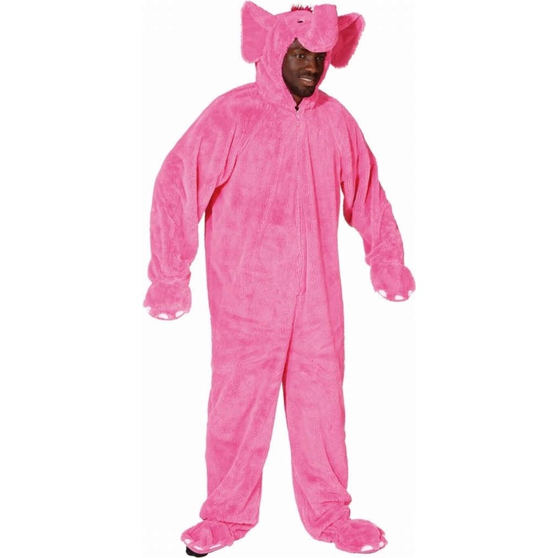 Pink elephant overall men