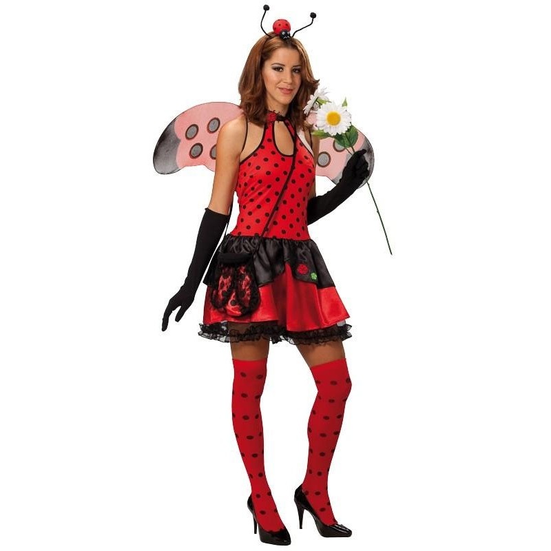 Sexy ladybug dots ladies costume 34