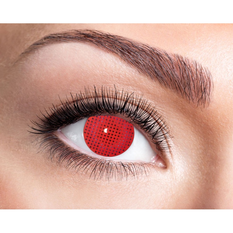 Annual contact lens Red Screen