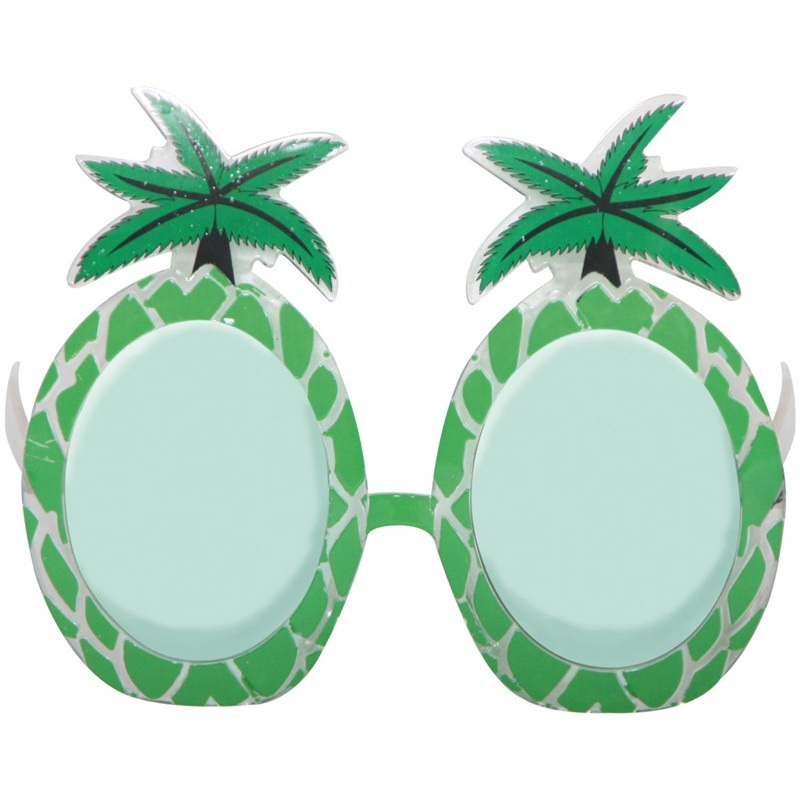 Beach party palm glasses