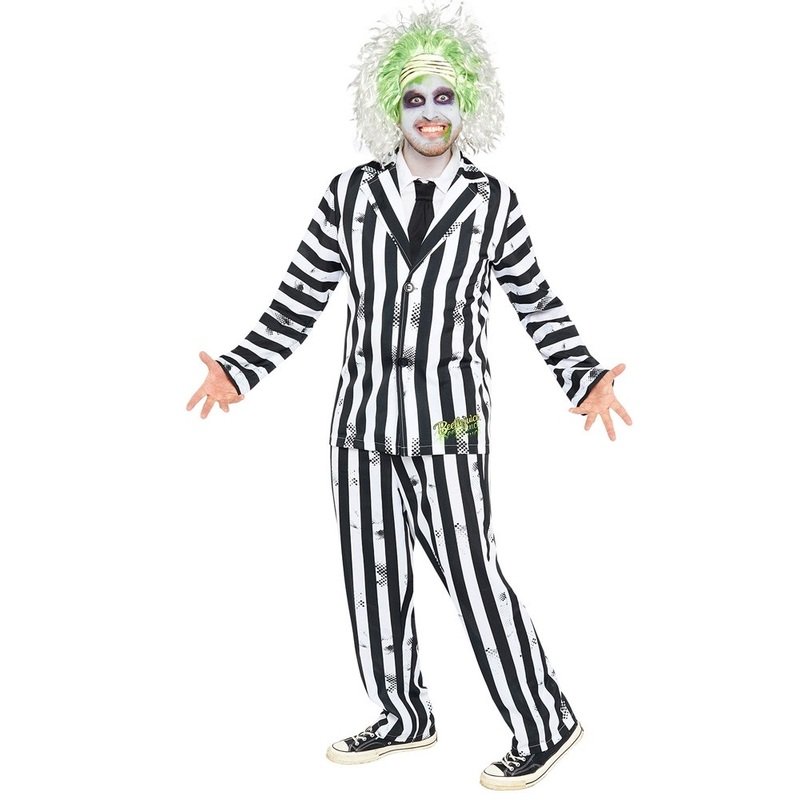Beetlejuice men's deluxe costume M