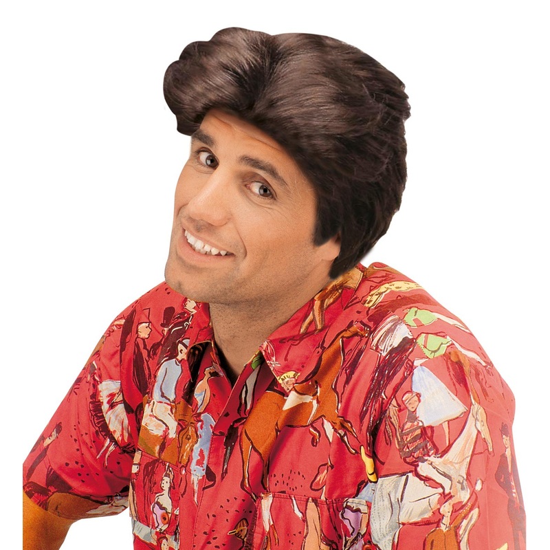 Brown Sunny Boy wig for men