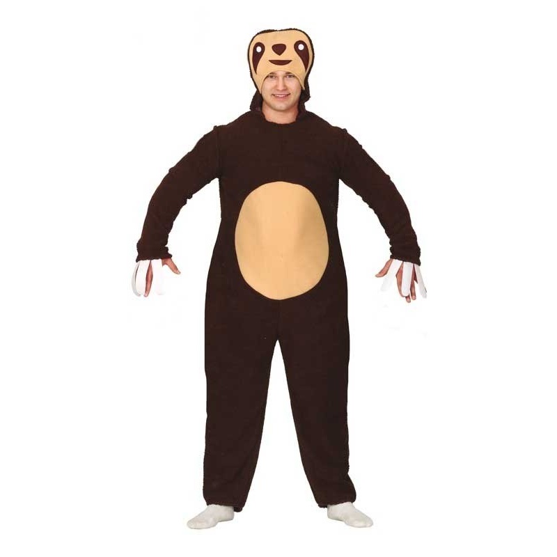 Chilled sloth costume for adults M