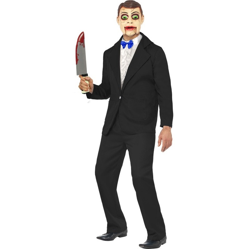 Creepy ventriloquist doll costume M