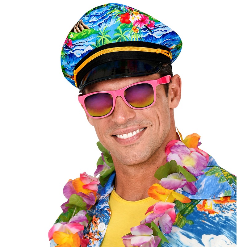 Hawaiian captain's hat for men