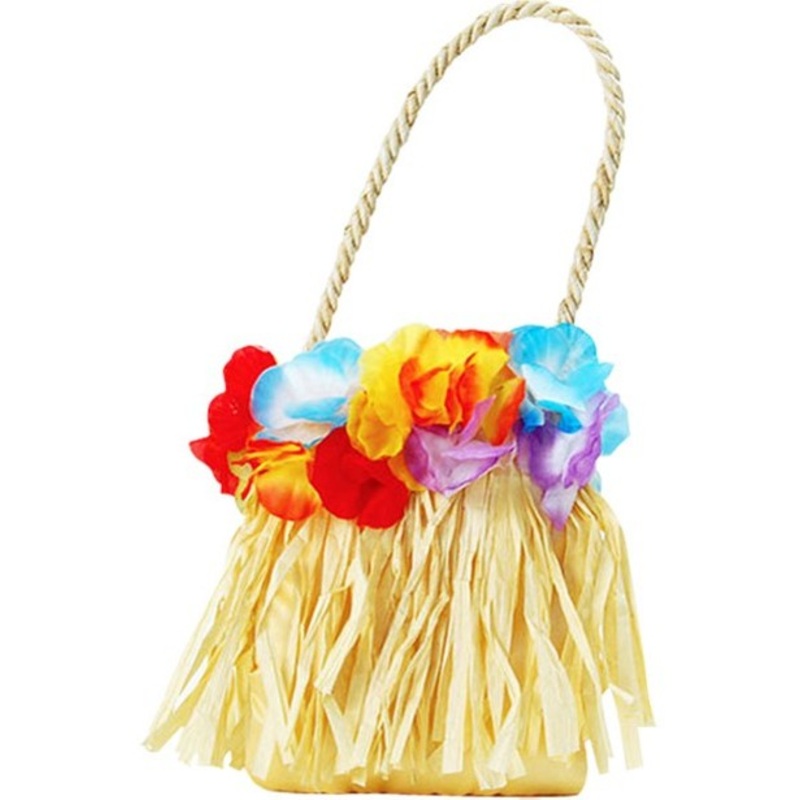 Hula Girl Flowers Handbag