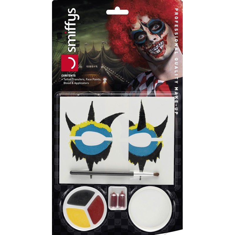 Joker make up set for clowns