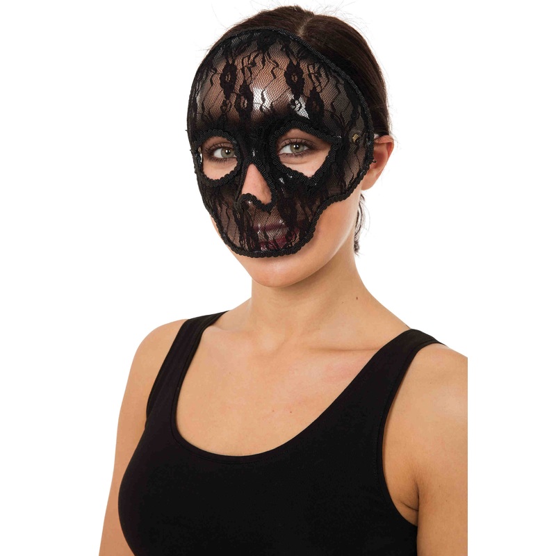 Mask with lace optics