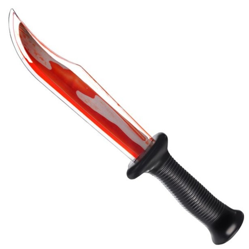 Murderer's dagger with liquid blood
